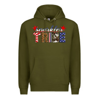 Army Green sparkler tribe Premium Hoodie - HRA Design Shop