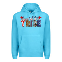 Ocean Blue sparkler tribe Premium Hoodie - HRA Design Shop