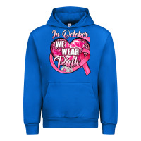 Cobalt in october we wear pink heart Urban Hoodie - JahusDesignShop