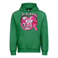Emerald in october we wear pink heart Urban Hoodie - JahusDesignShop