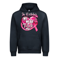 Navy in october we wear pink heart Urban Hoodie - JahusDesignShop
