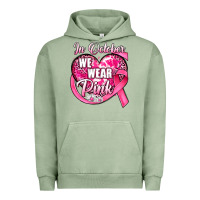 Pigment Oil Green in october we wear pink heart Urban Hoodie - JahusDesignShop