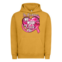 Pigment Peanut Butter in october we wear pink heart Urban Hoodie - JahusDesignShop
