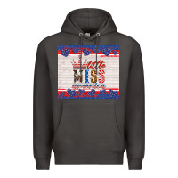 Smoke 4th of july little miss America Premium Hoodie - HRA Design Shop