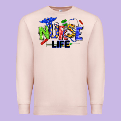 Autism Nurse Life Premium Sweatshirt Designed By Texasbilliewilder