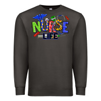 Smoke autism nurse life Premium Sweatshirt - texasbilliewilder