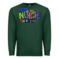 Sports Green autism nurse life Premium Sweatshirt - texasbilliewilder