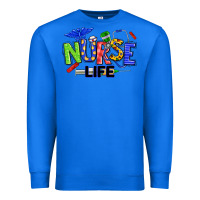 True Royal autism nurse life Premium Sweatshirt - texasbilliewilder
