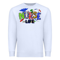 White autism nurse life Premium Sweatshirt - texasbilliewilder