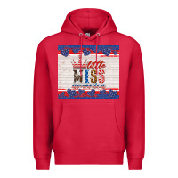 Cardinal 4th of july little miss America Premium Hoodie - HRA Design Shop