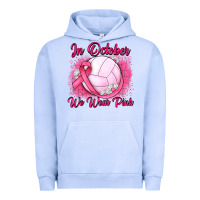 Pigment Grape Ice in october we wear pink breast cancer valleybal Urban Hoodie - JahusDesignShop