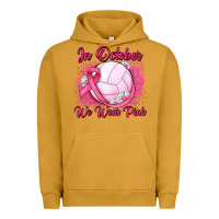 Pigment Peanut Butter in october we wear pink breast cancer valleybal Urban Hoodie - JahusDesignShop