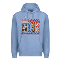 Colony Blue little miss america Premium Hoodie - HRA Design Shop