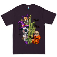 Plum halloween cows Premium Tee - LillyAllenDesigns