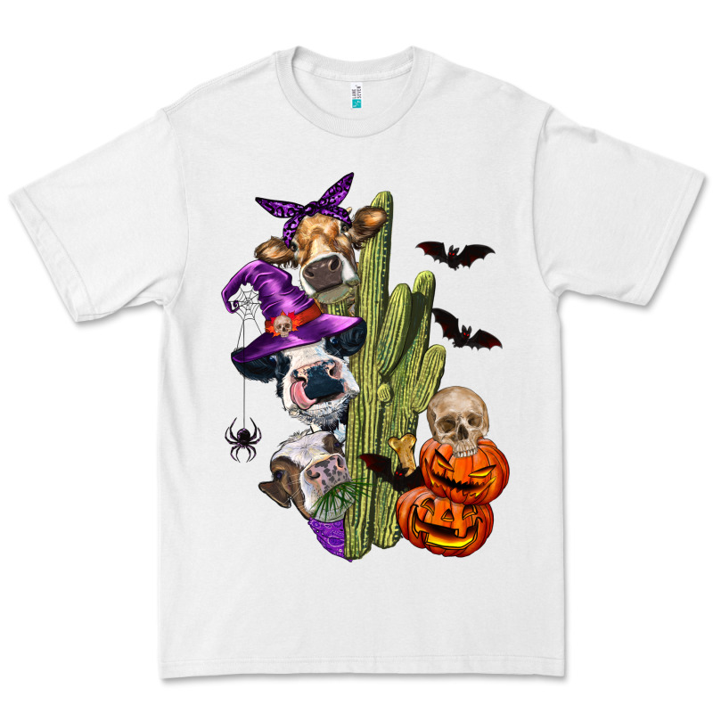 Halloween Cows Premium Tee by LillyAllenDesigns | Teevron