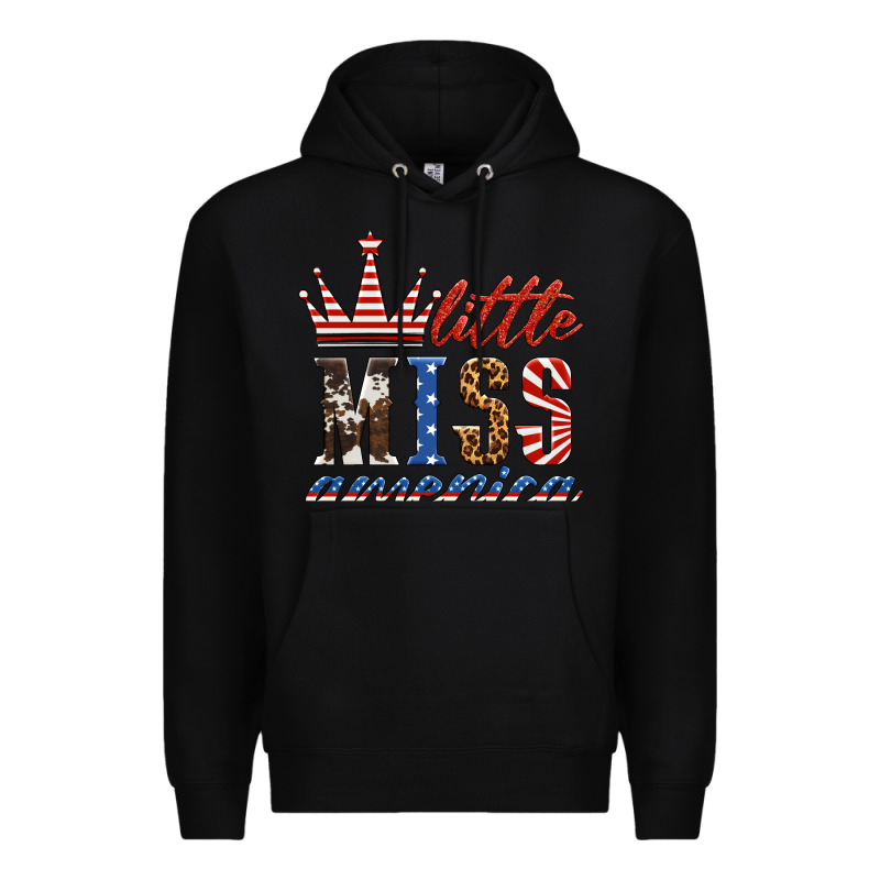 Little Miss America Premium Hoodie by HRA Design Shop | Teevron