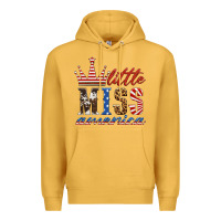 Mustard little miss america Premium Hoodie - HRA Design Shop