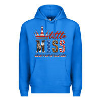 True Royal little miss america Premium Hoodie - HRA Design Shop