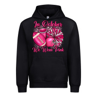 Black in october we wear pink cheer with football breast Urban Hoodie - JahusDesignShop