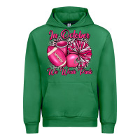 Emerald in october we wear pink cheer with football breast Urban Hoodie - JahusDesignShop