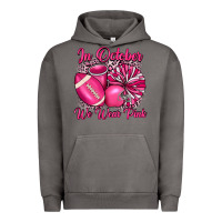 Pigment Tornado in october we wear pink cheer with football breast Urban Hoodie - JahusDesignShop