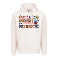 Pale Pink i'm not drunk i'm patriotic Premium Hoodie - HRA Design Shop