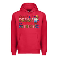 Cardinal i'm not drunk i'm patriotic Premium Hoodie - HRA Design Shop