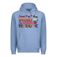 Colony Blue i'm not drunk i'm patriotic Premium Hoodie - HRA Design Shop