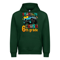 Forest Green ready to school crush 6th grade Urban Hoodie - AdoDesignShop