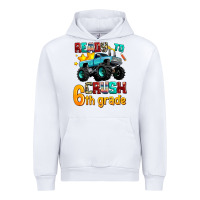 White ready to school crush 6th grade Urban Hoodie - AdoDesignShop