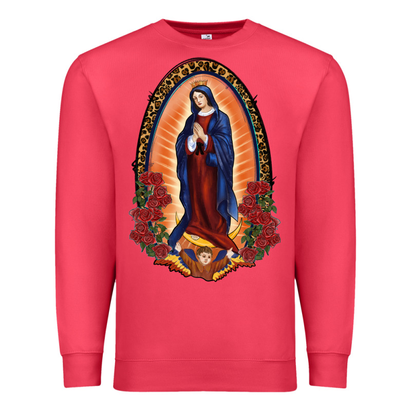 Our Lady Of Guadalupe Premium Sweatshirt by RanaPortraitStore | Teevron