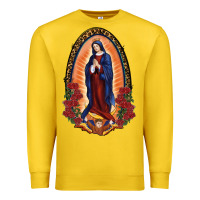 Lemon Our Lady Of Guadalupe Premium Sweatshirt - RanaPortraitStore