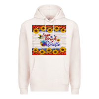 Pale Pink i'm not drunk i'm patriotic Premium Hoodie - HRA Design Shop
