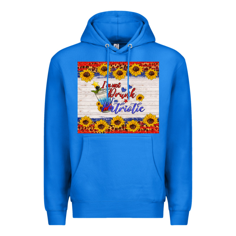 I'm Not Drunk I'm Patriotic Premium Hoodie by HRA Design Shop | Teevron