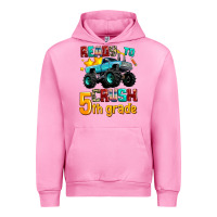 Fuchsia Pink ready to school crush 5th grade Urban Hoodie - AdoDesignShop