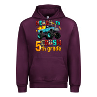 Mauve Wine ready to school crush 5th grade Urban Hoodie - AdoDesignShop