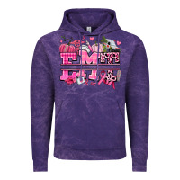 Cloud Purple emt cancer and fall Vintage Hoodie - AdoDesignShop