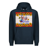 Navy i'm not drunk i'm patriotic Premium Hoodie - HRA Design Shop