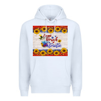 White i'm not drunk i'm patriotic Premium Hoodie - HRA Design Shop