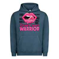 Pigment Midnight Navy breast cancer warrior lips Urban Hoodie - JahusDesignShop