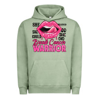 Pigment Oil Green breast cancer warrior lips Urban Hoodie - JahusDesignShop