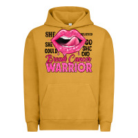 Pigment Peanut Butter breast cancer warrior lips Urban Hoodie - JahusDesignShop