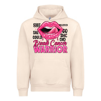 Sandshell breast cancer warrior lips Urban Hoodie - JahusDesignShop