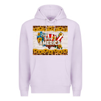 Lilac god bless america Premium Hoodie - HRA Design Shop