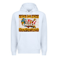 White god bless america Premium Hoodie - HRA Design Shop