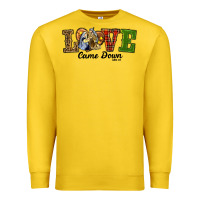 Lemon Love Came Down Baby Jesus Christmas Premium Sweatshirt - RanaPortraitStore
