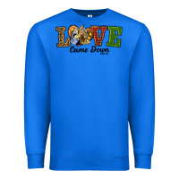 True Royal Love Came Down Baby Jesus Christmas Premium Sweatshirt - RanaPortraitStore