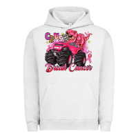 Pigment Lunar Rock crush breast cancer monster truck with dinosaur Urban Hoodie - JahusDesignShop