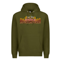 Army Green god bless america libbey cup Premium Hoodie - HRA Design Shop