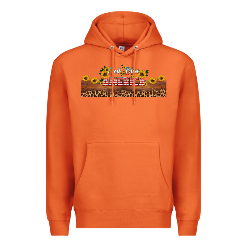 God Bless America Libbey Cup Premium Hoodie by HRA Design Shop | Teevron
